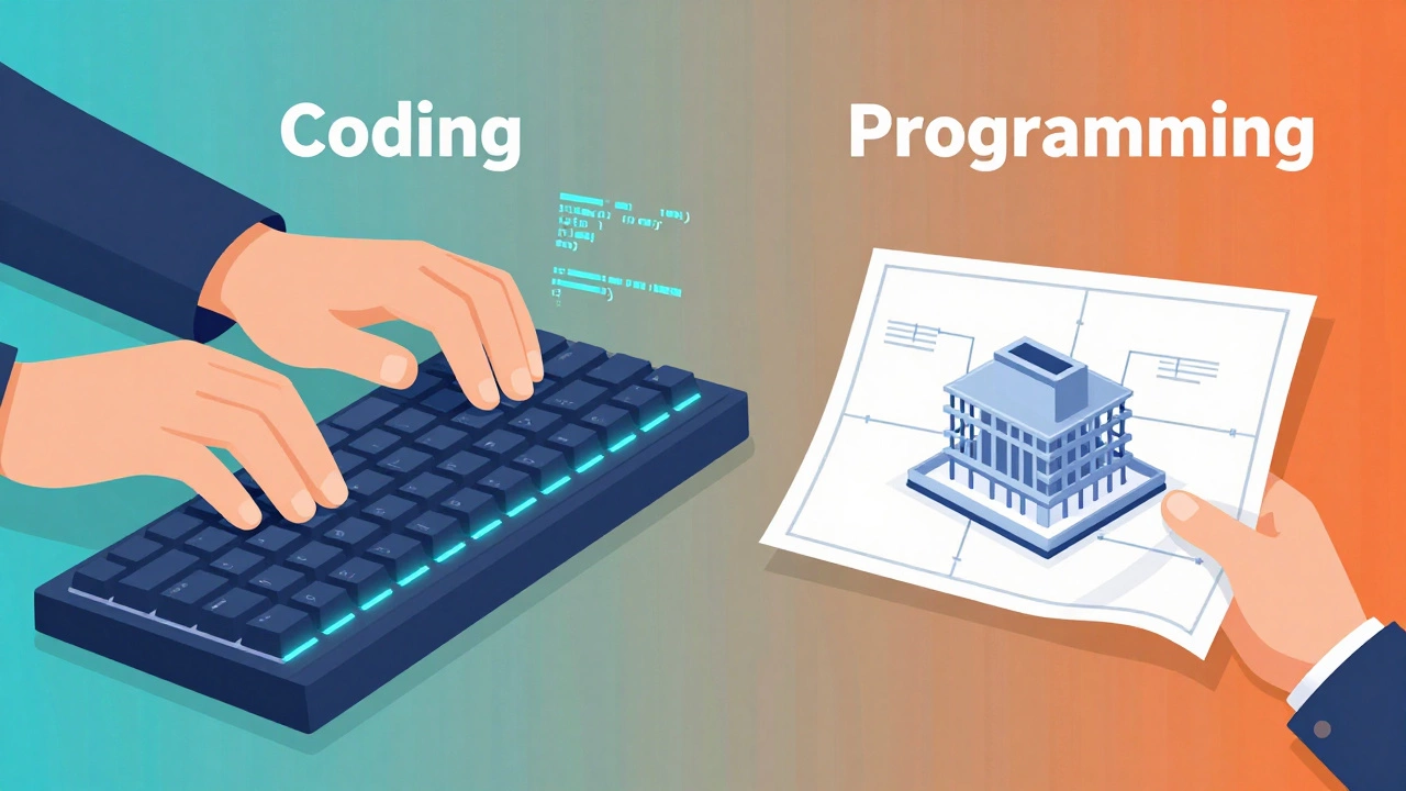 Coding vs Programming: What’s the Real Difference? A Simple Guide for Beginners