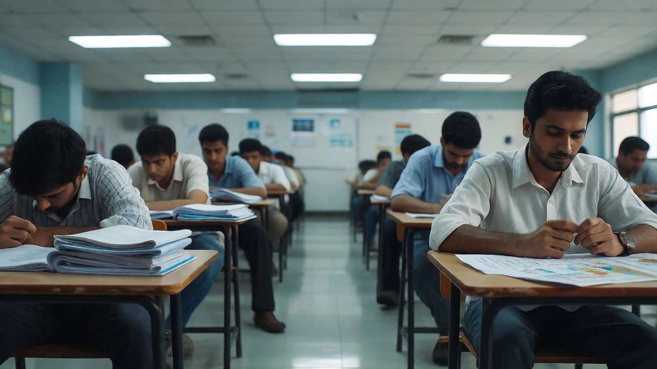 Contrast between stressed general aspirants and focused niche exam candidates.